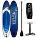 Deep Sea SUP Board Set XXL 330cm, Blauw-Wit