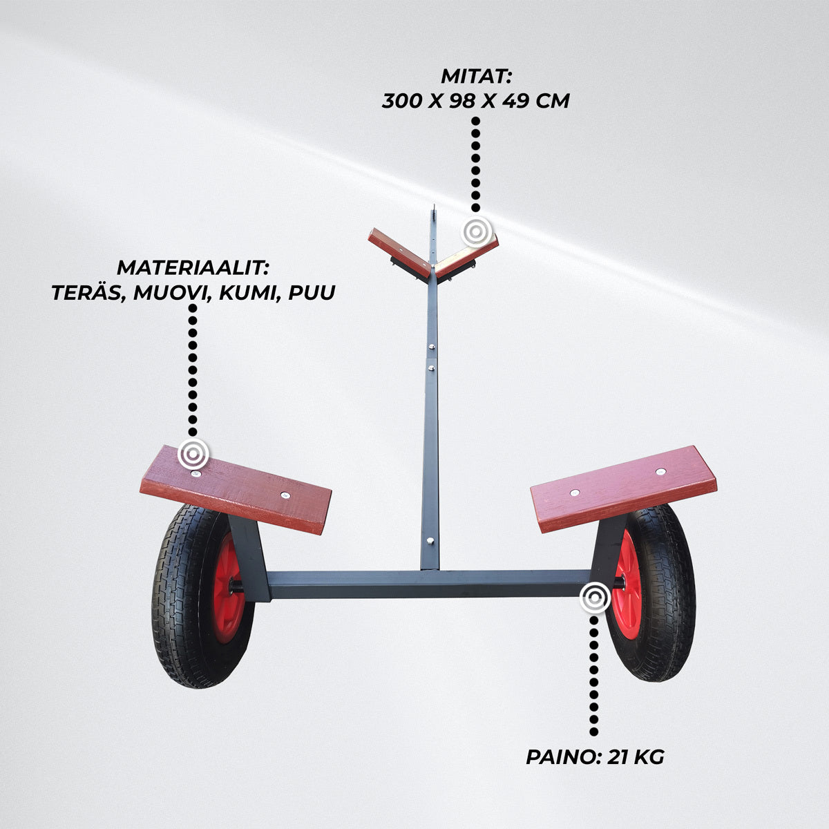 
              Fornorth Venetraileri 200kg