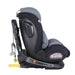 Kikid Kindersitz Premium 40-150cm i-Size 360 ISOFIX R129, schwarz-grau