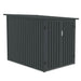 Fornorth Bike Shed For Two Bikes 142x198x157cm, Dark grey