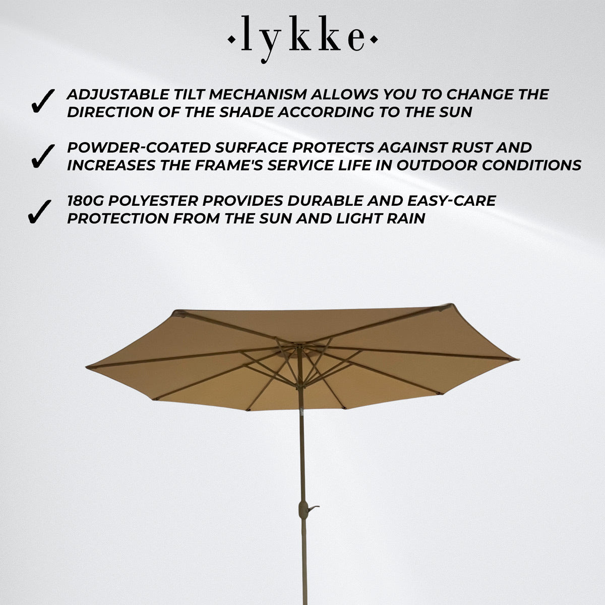 Lykke Sombrilla Saga, beige