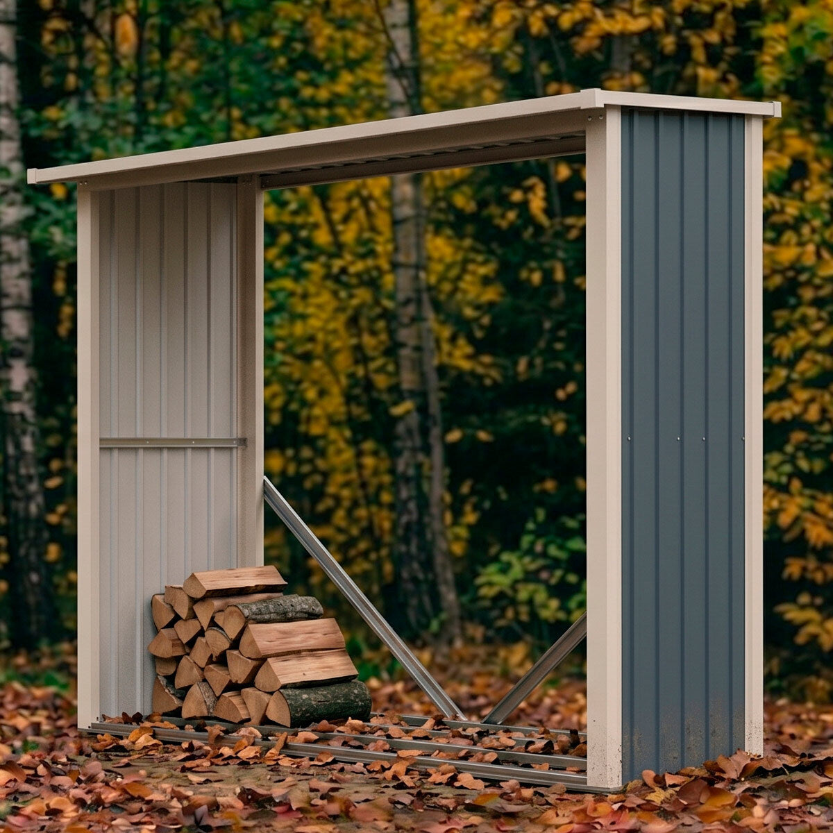 
              Fornorth Stockage de Bois 182x89x190cm (1.62m2)