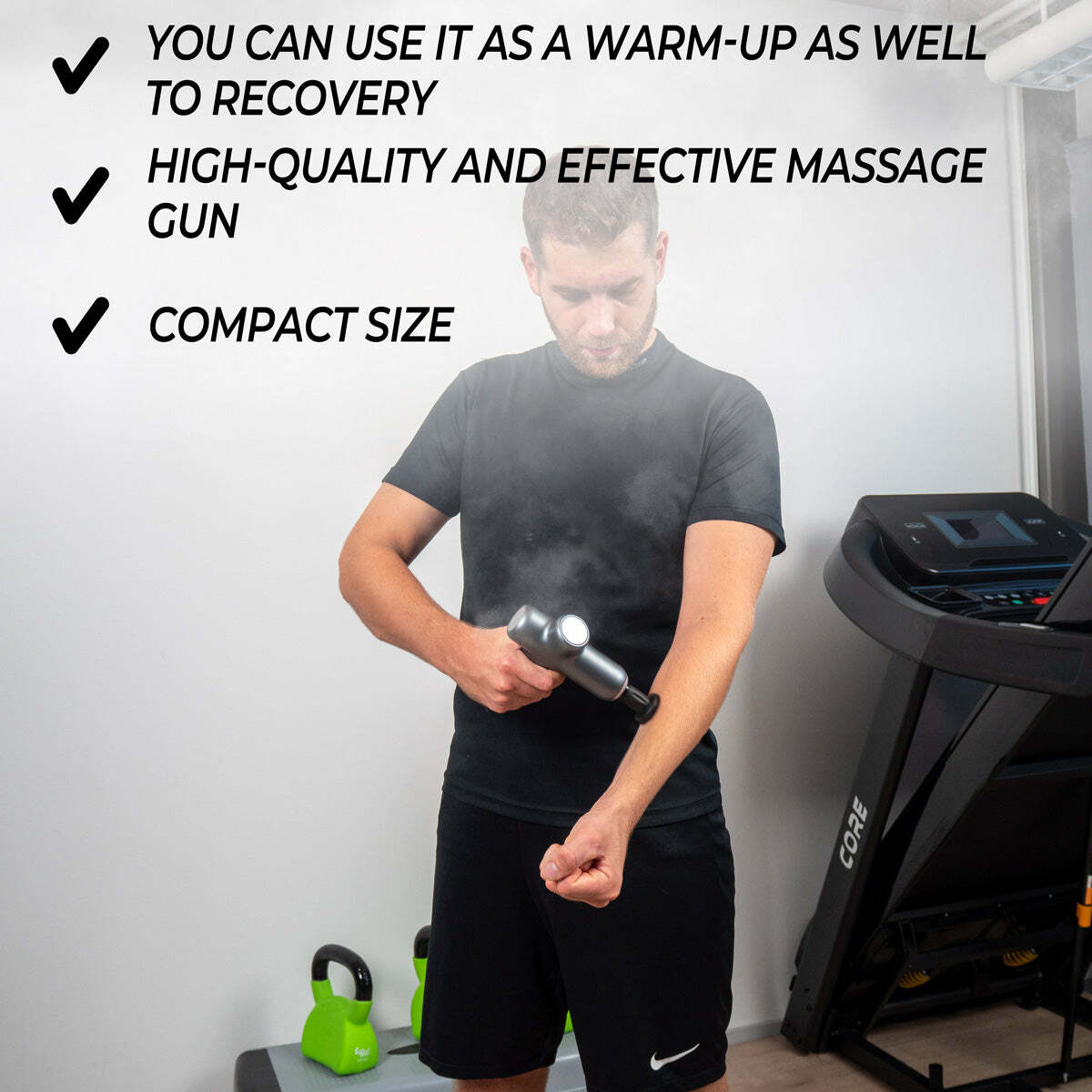 
              Core Pistolet de massage Light