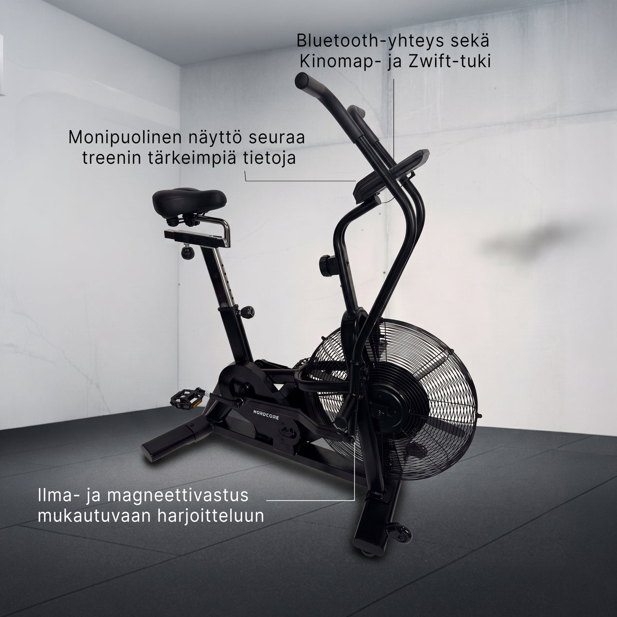 
              Nordcore Airbike Pro 700 Ilmavastuspyörä