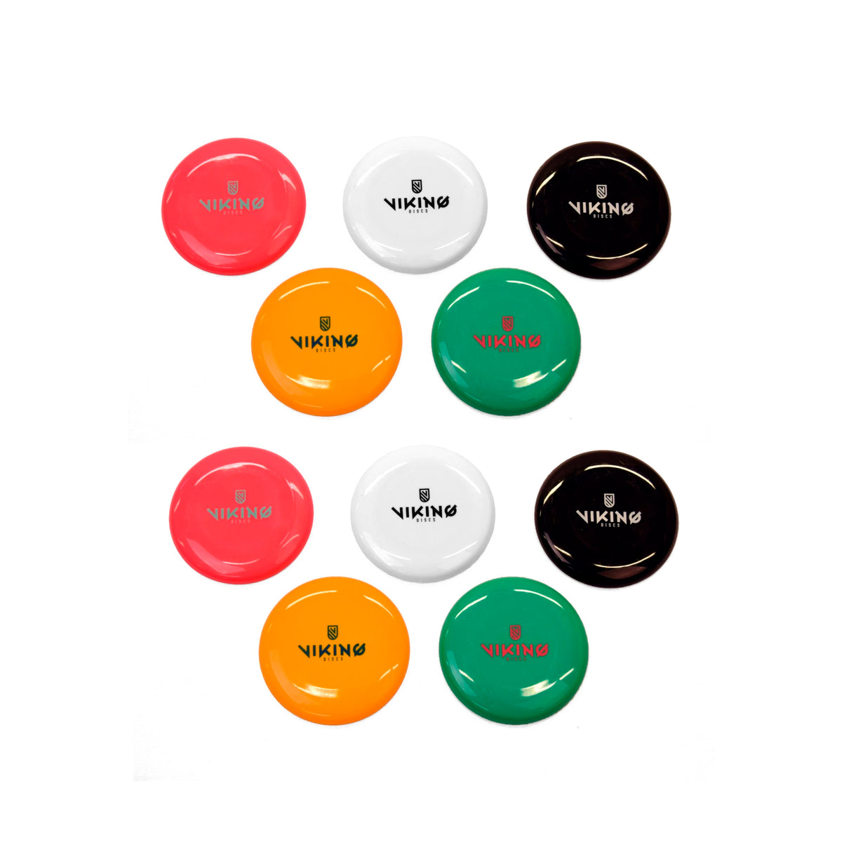 Viking Discs Marker Disc Golf Disc 10pc Set