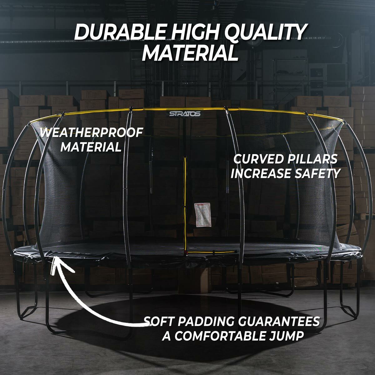 
              Stratos Trampoline 488 cm