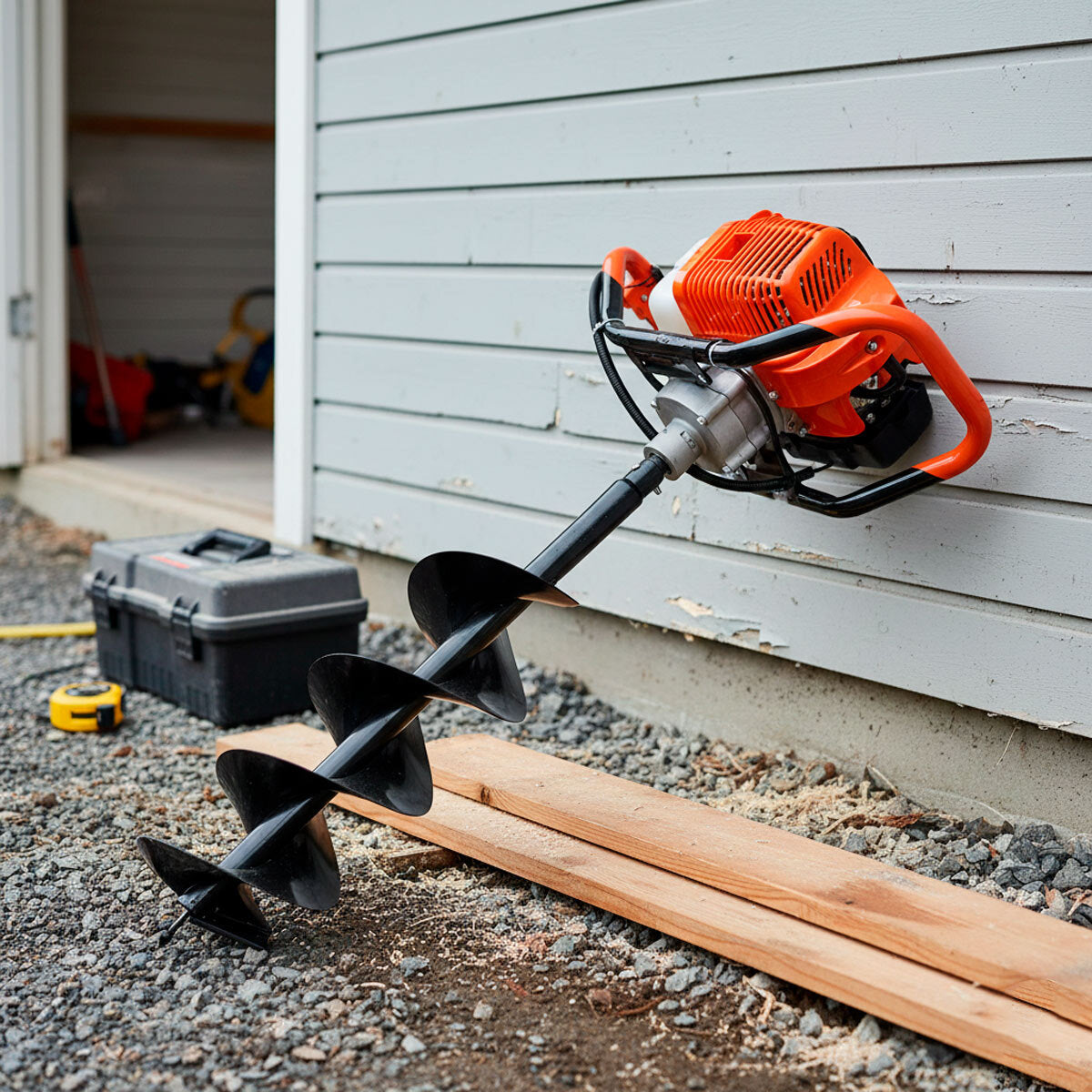 
              Fornorth Grondboor 1.47kW, incl. 2 bladen