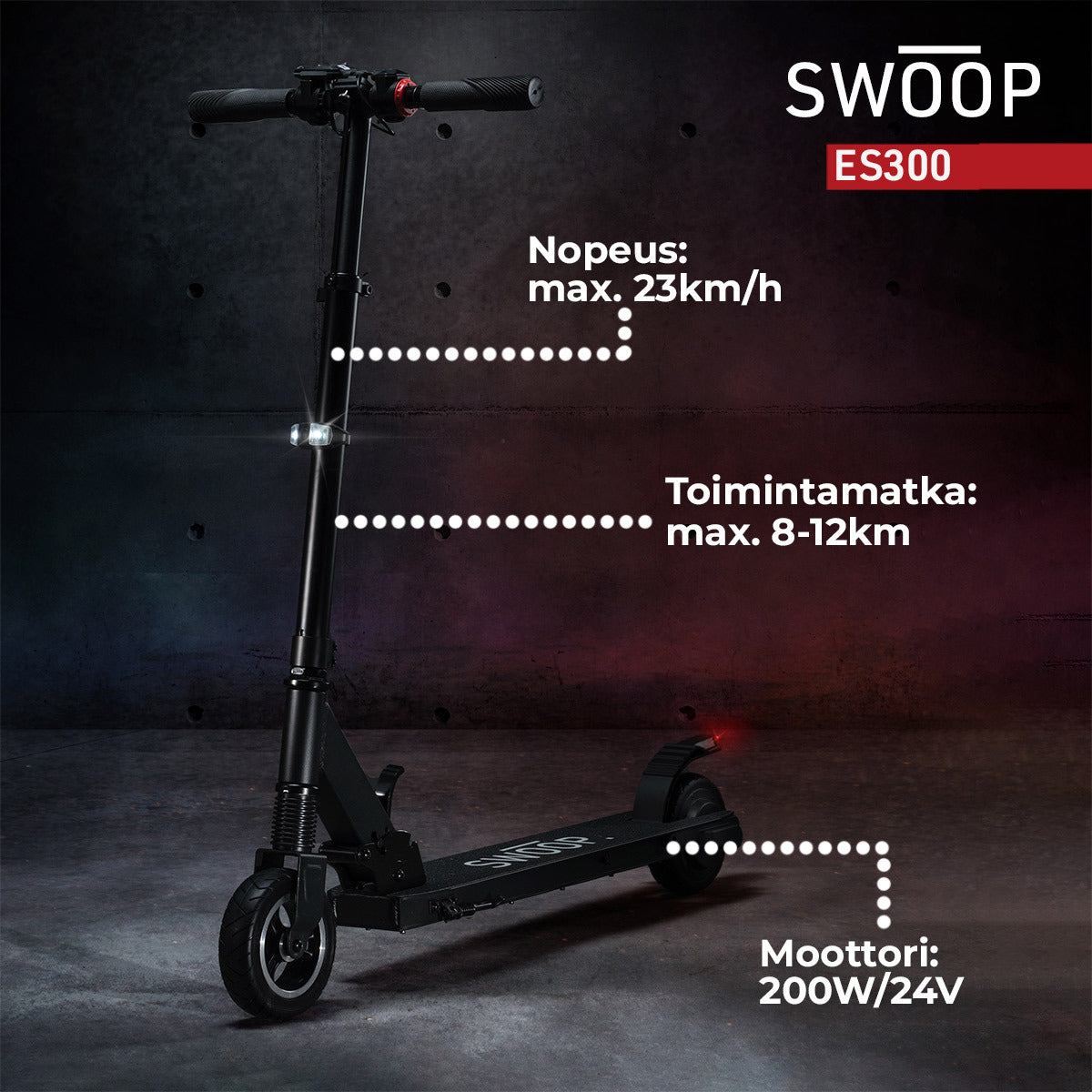 
              Sähköpotkulauta Swoop ES300