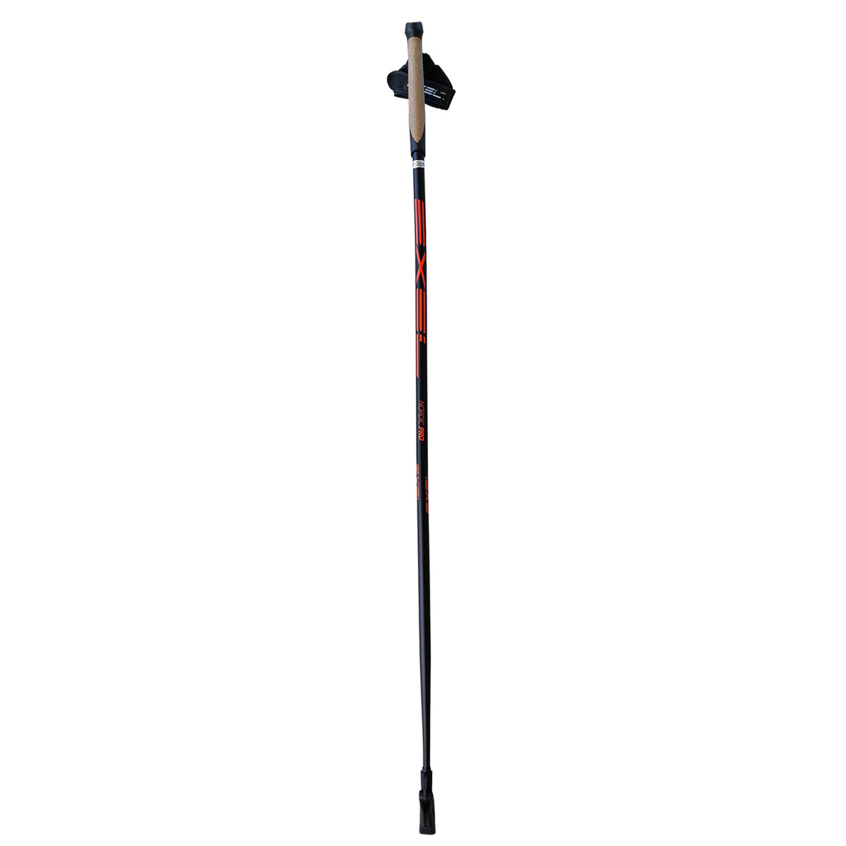 
              Exel Nordic Pro Curve Oeb Qr Nordic Walking-stok, Zwart/Rood