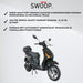 Swoop Sähköskootteri City Musta