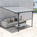 Fornorth Patio Cover 313x300x225-270cm