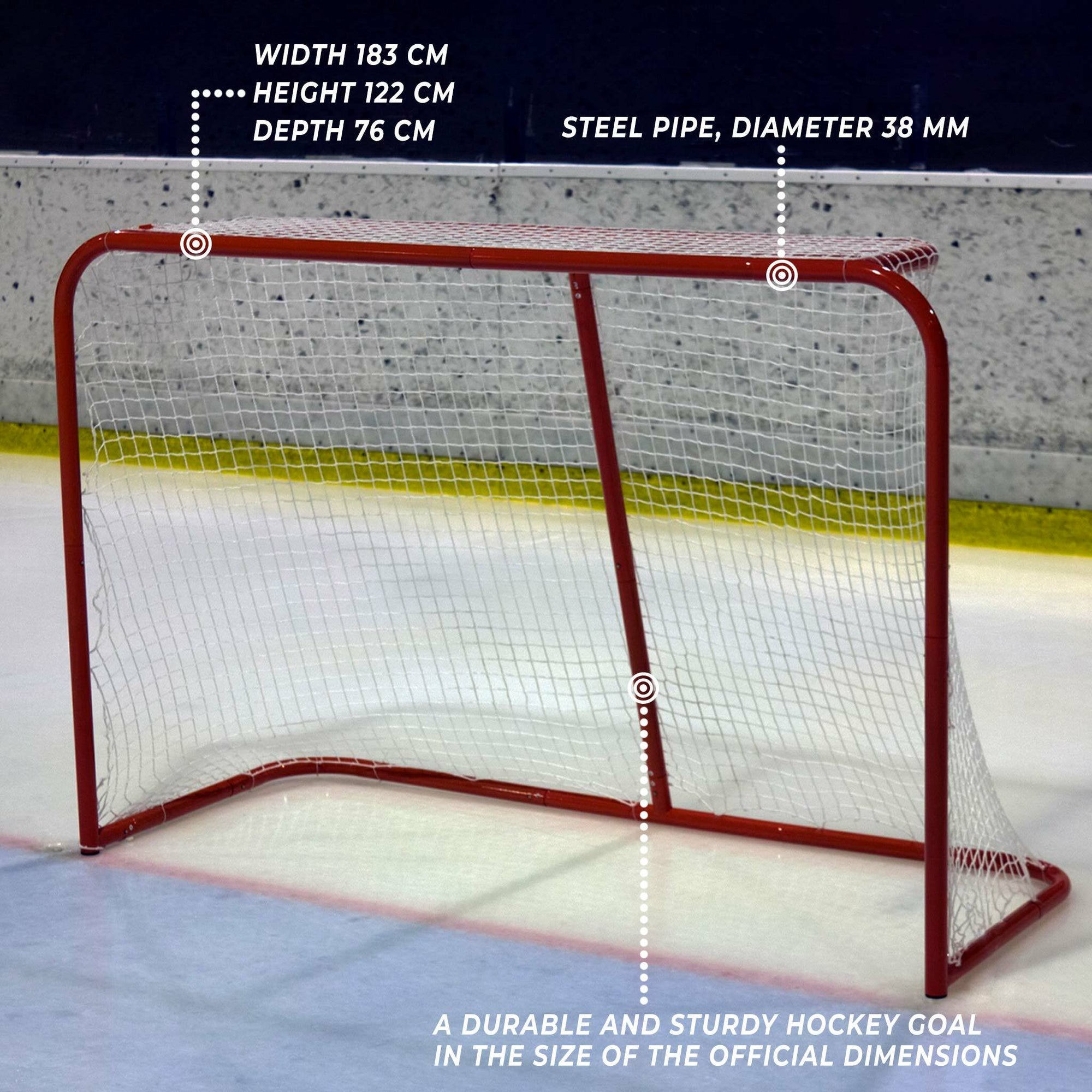 Prosport 2x Cage de Hockey Official