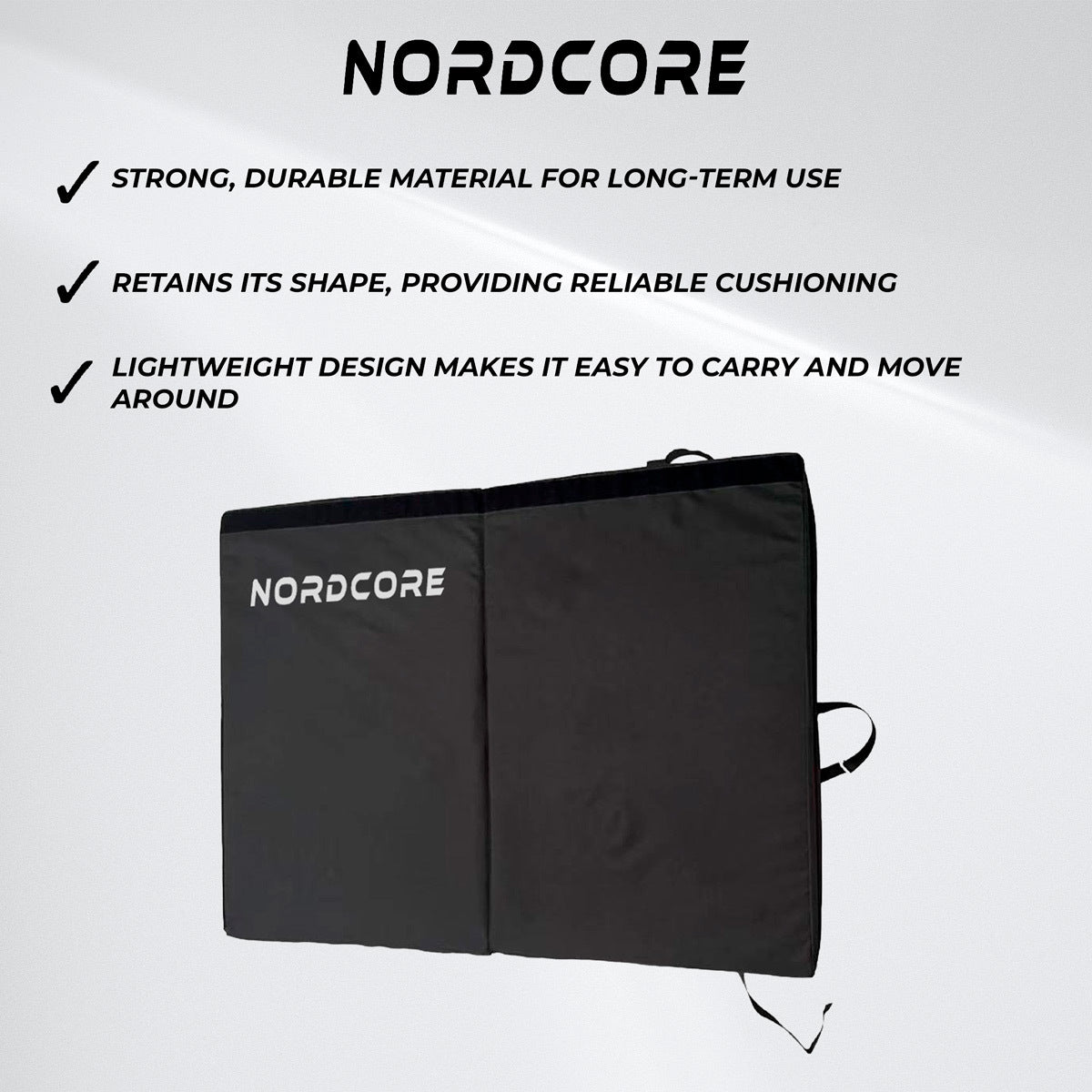 
              Nordcore Crash Pad 90x60x20cm