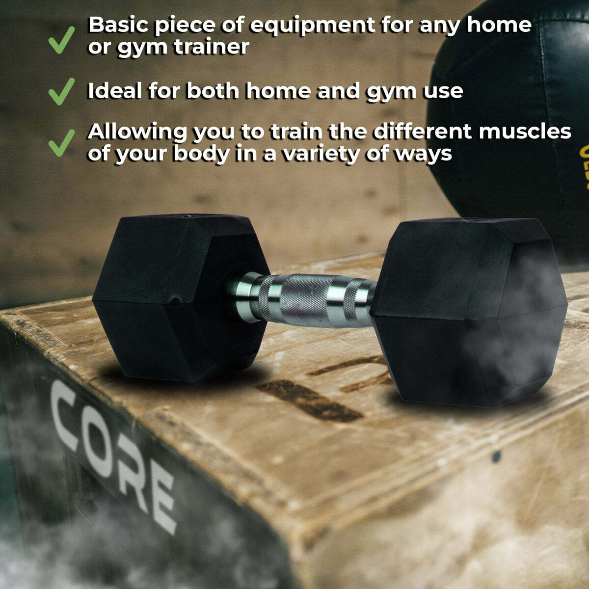Core Hexagon dumbbell 2-50kg