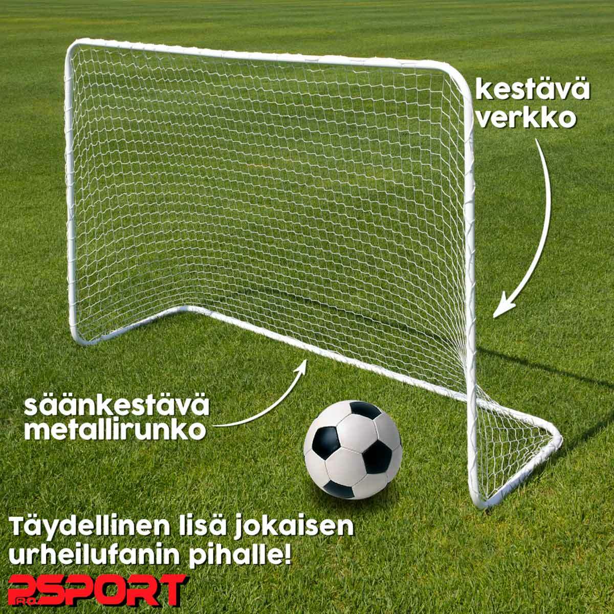 
              2 x Prosport Jalkapallomaali Basic 183 x 122 cm