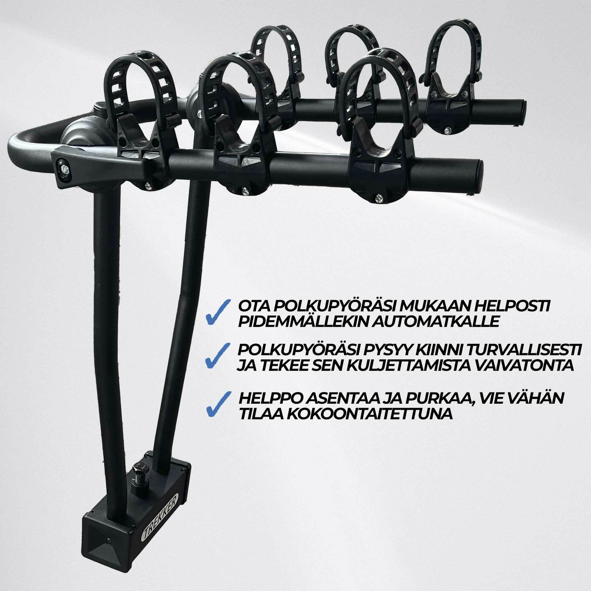 Trekker Pyöräteline autoon 3-pyörälle P300