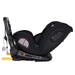 Kikid Kindersitz Premium 40-150cm i-Size 360 ISOFIX R129, schwarz