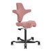 Chaise de bureau ergonomique Lykke Comfort, rose