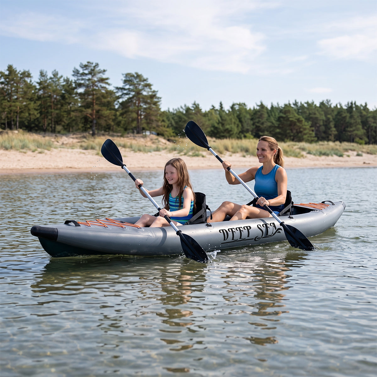 
              Deep Sea Kayak Inflable Premium DS Doble 415cm