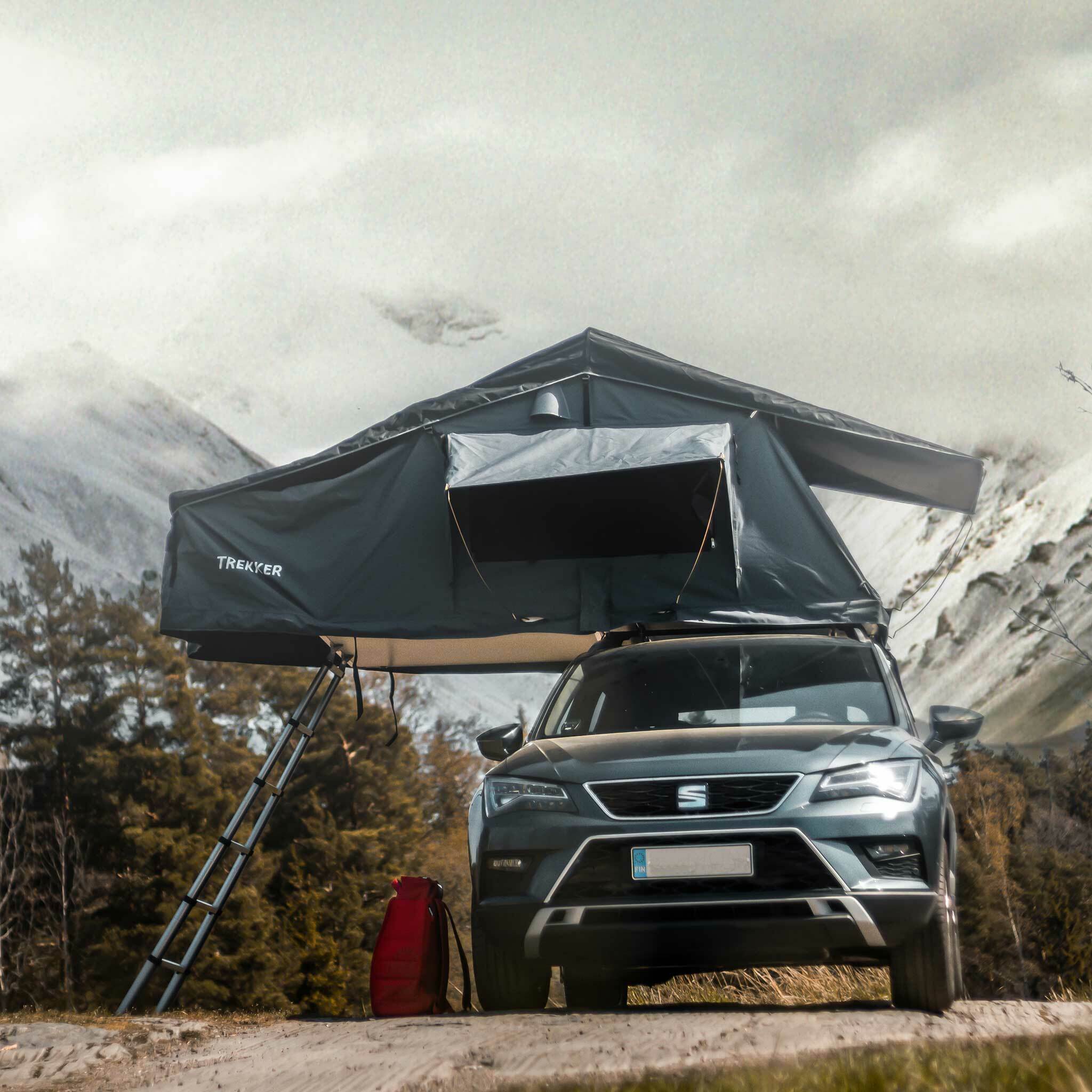 dachzelt wikinger Trekker Rooftop tent Cabin L, green - 1.399,00 EUR
