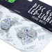 Viking Discs Luci a LED per disc golf discs, bianco (4 pz)