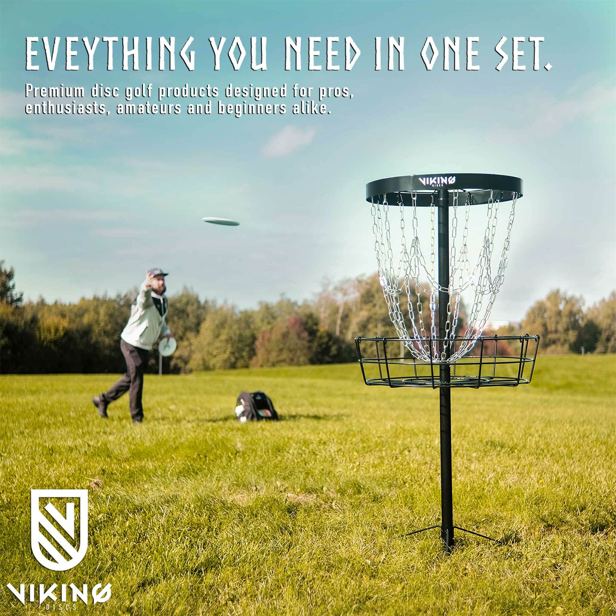 Viking Discs Disc Golf Set Ground - 8 Scheiben
