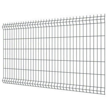 Fornorth Fence panel 1730x2500mm, wirestrength 4mm, black