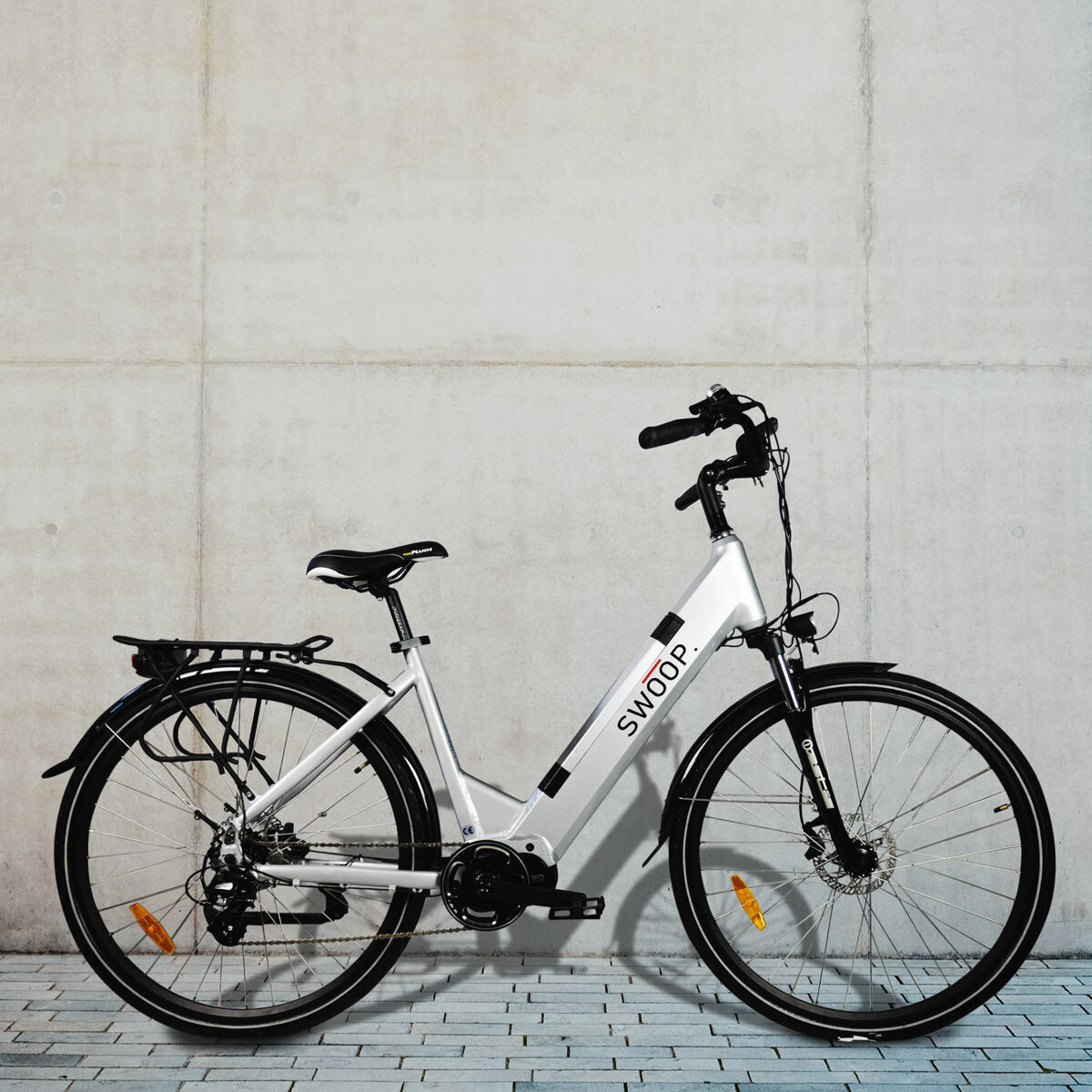 Swoop Bicicletta elettrica Hybrid, donna 28"