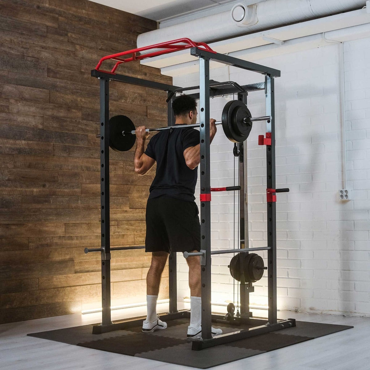 Jaula de pesas Fit & Rack Ivaros I - Fitness y musculación - Accesorios -  Equipamiento