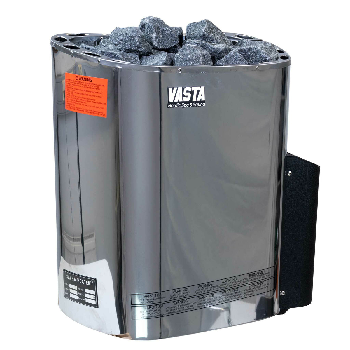 
              Vasta Saunakachel elektrisch Blaze 8kw, vaste regeling, 7-12m3, staal