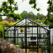 Metalcraft Greenhouse, 6,4m², 4mm safety glass, black