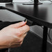Lykke Corner Electric Standing Desk M100 Black