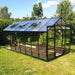 Metalcraft Greenhouse, 12,7 m², 4mm safety glass, black