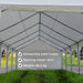 Lykke Tente de Réception 3x9m Premium