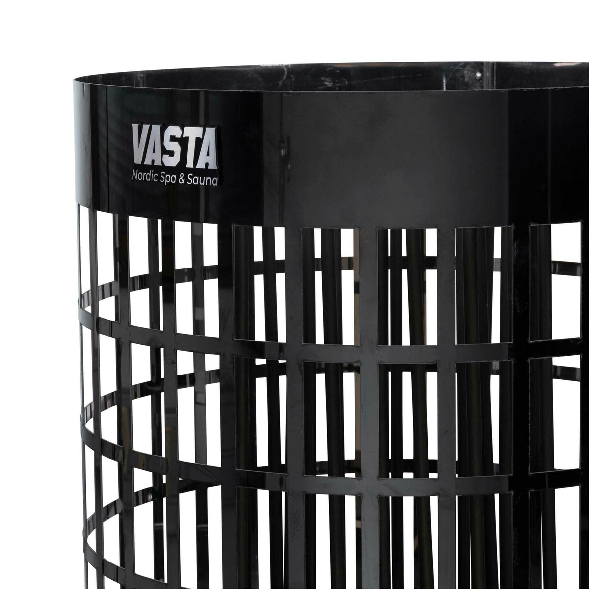 
              Vasta Electric Sauna Heater Ignite 8kw, fixed control, 7-12m3, black steel
