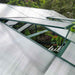 Metalcraft Drivhus, 12,7m², 4mm sikkerhedsglas, grøn