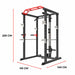 Core cage à squat 110x140x220 cm