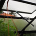 Metalcraft Serra da giardino, 6,4m², 4mm vetro di sicurezza, nero