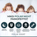 Polar Night painopeitto, 200x220cm, 12-16kg (tuplapeitto)