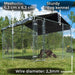 Trekker Dog Kennel with a Roof, 3 x 1,5m