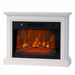Lykke Electric fireplace M, 2000W, White