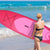 Deep Sea SUP Board Set Standard (275cm), rosa