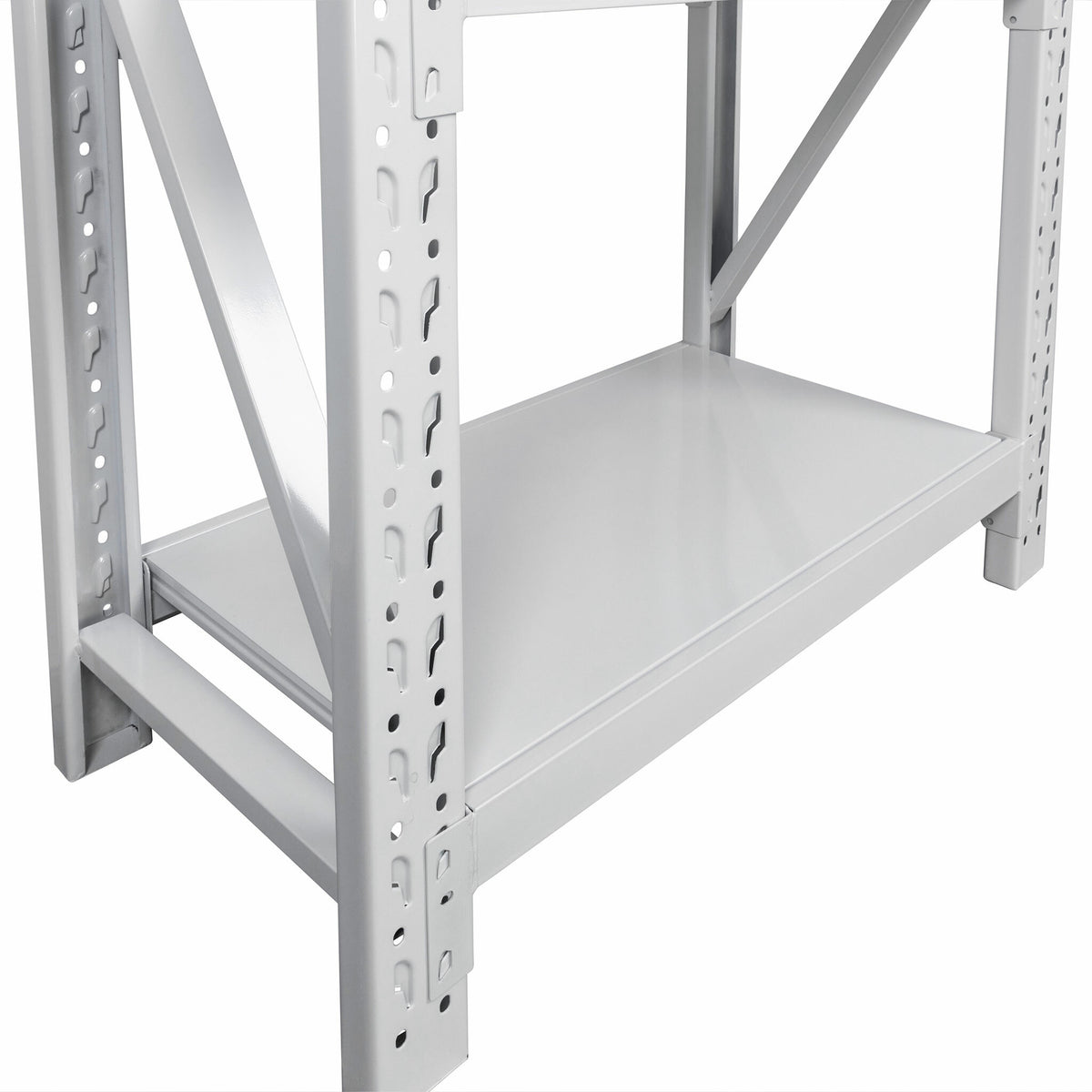 
              Fornorth Stålreol 800kg, 100x60x200cm, wit