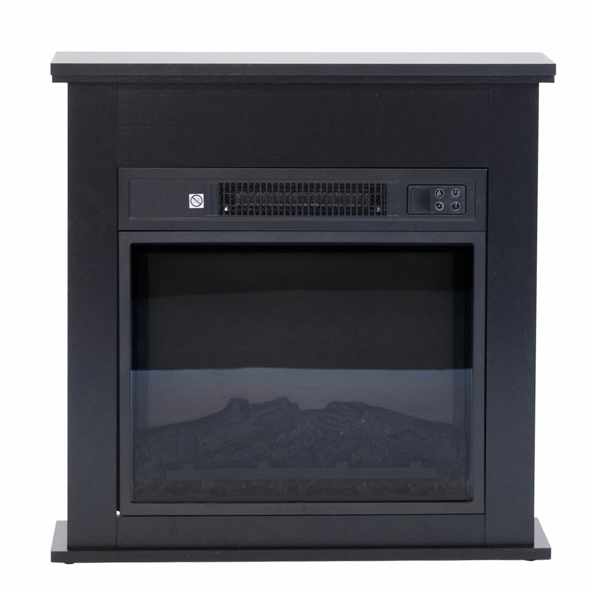
              Lykke Electric Fireplace S, 2000W, Black