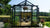 Metalcraft Serre de jardin modèle T, 12,8m², verre de sécurité 4mm, noir