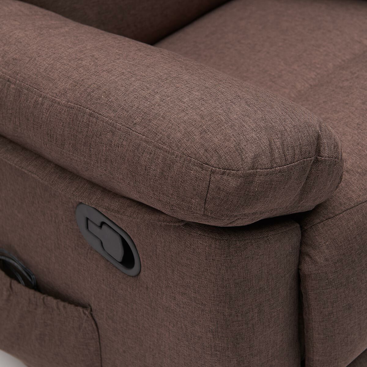 
              Lykke Fauteuil Massant, brun