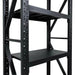 Fornorth Storage Shelf 3200kg, 100x50x200cm, Black