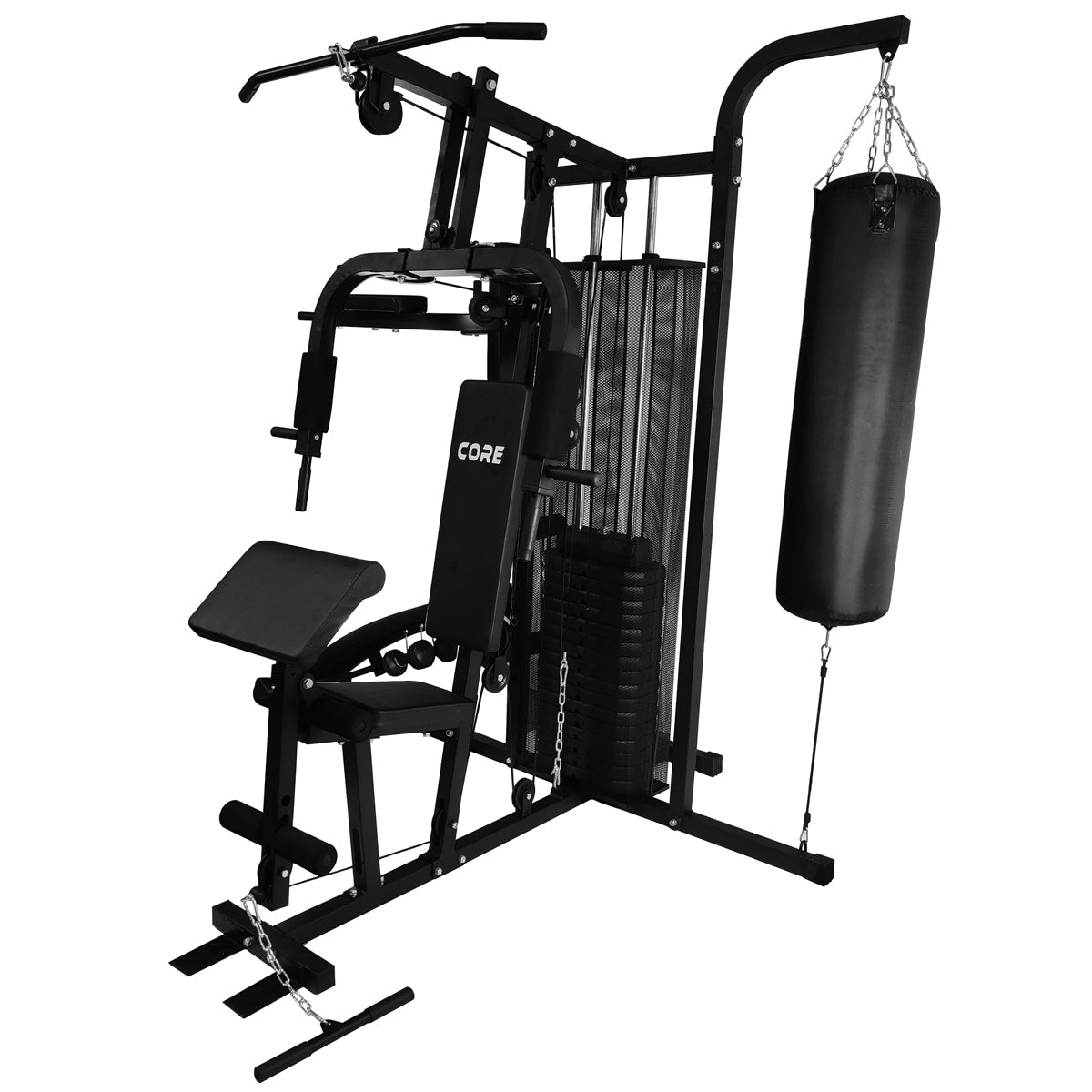 Multiestación musculación compact con cargas guiadas Home Gym Corength