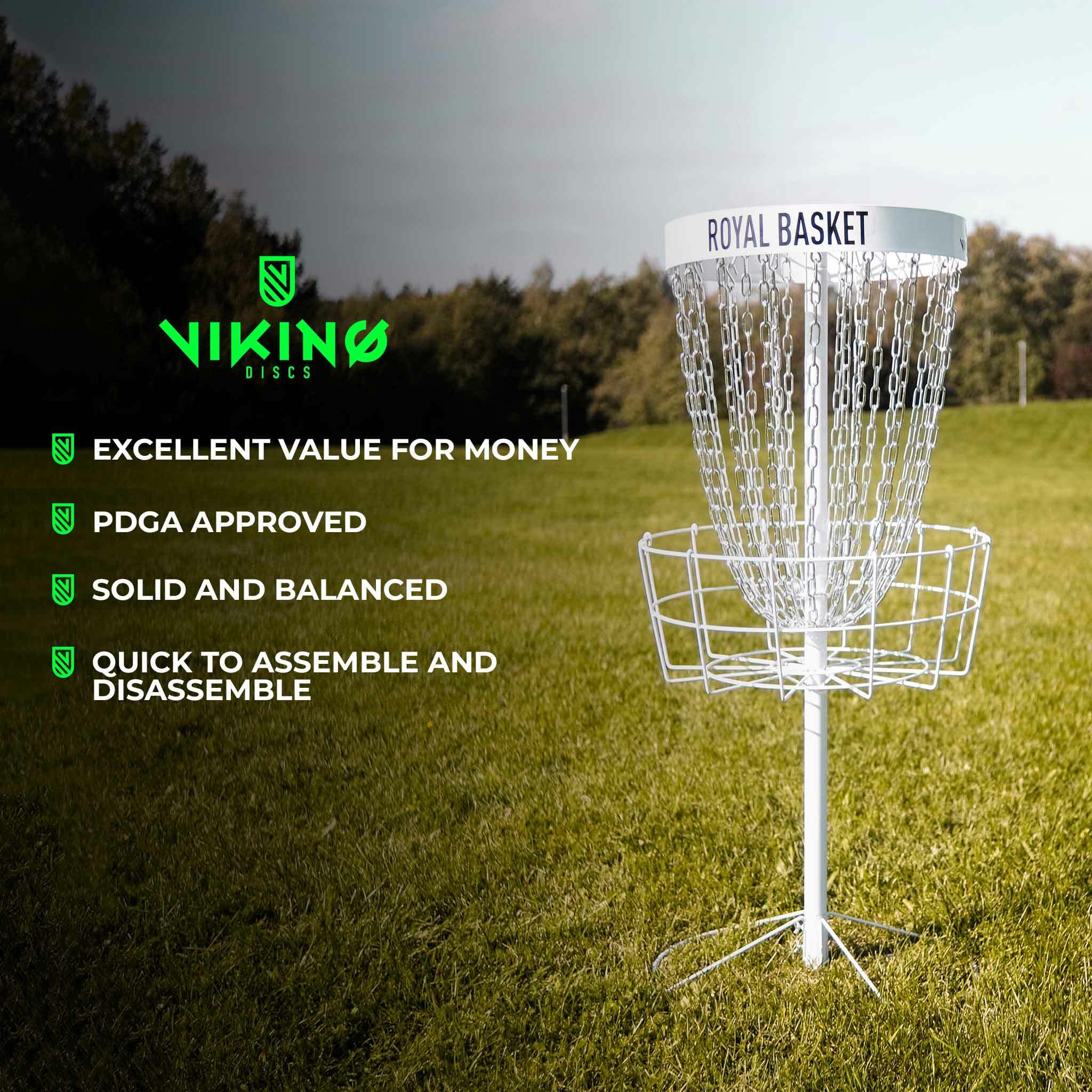 Viking Discs Royal Basket Disc Golf Basket - 159,00 EUR - Nordic