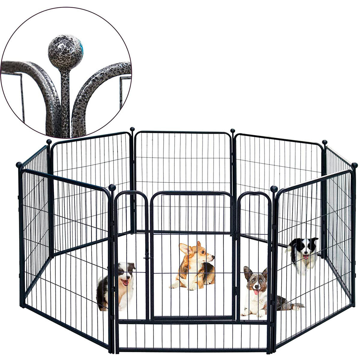 8 panel outlet dog playpen